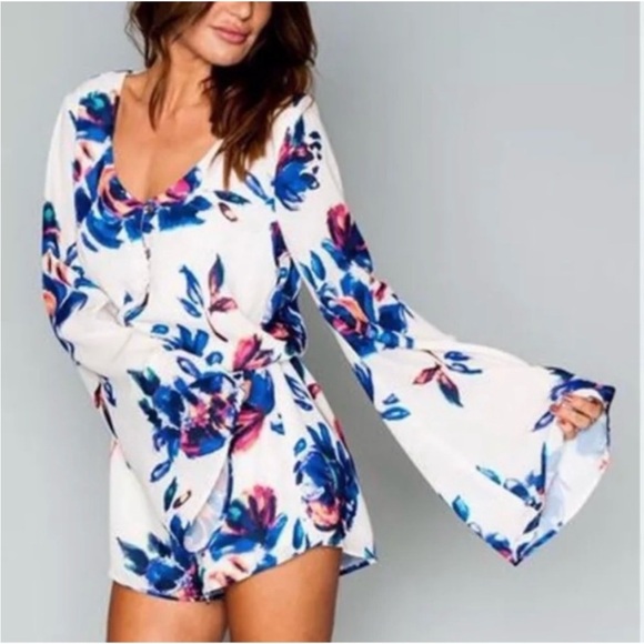 SMYM Show Me Your Mumu Red Rocks Romper | Size Large - Picture 4 of 5